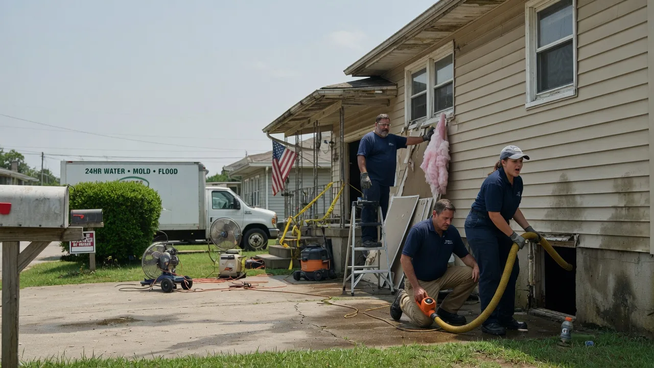 Water Damage Repair in Nice, CA near me